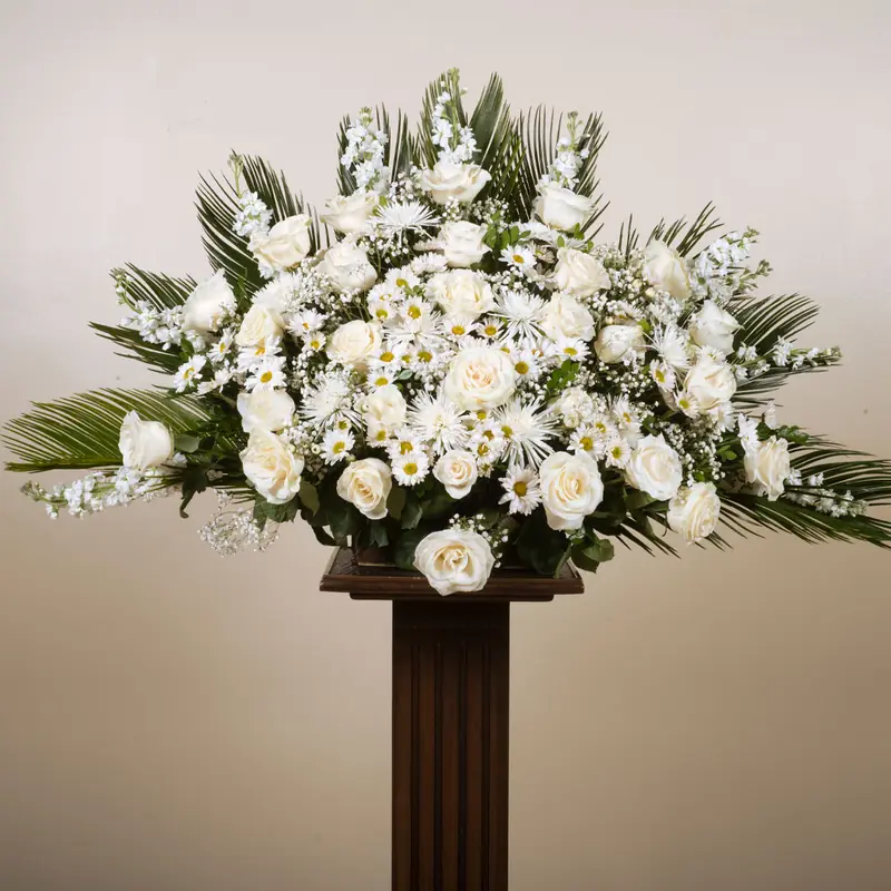 Arreglo la paz, arreglo floral decorativo 