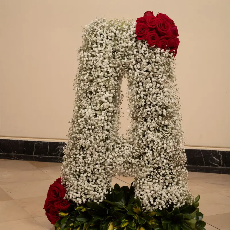 Letras florales