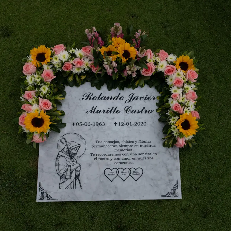Medio marco de Lote, medio marco de lote decorado de rosas
