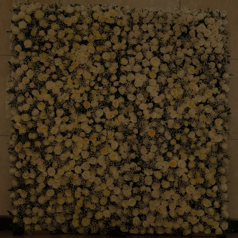 Pared de flores 2x2